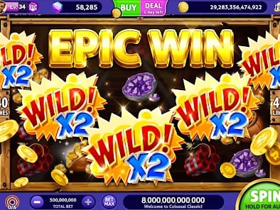 Premium Slot Machines Interface